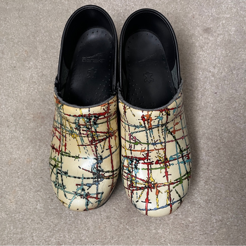 Dansko Multicolor Artistic Mules